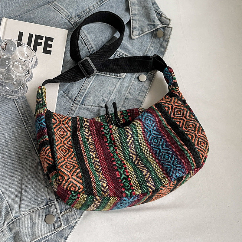 Large-capacity Vintage Versatile Crossbody Bag Fashionable