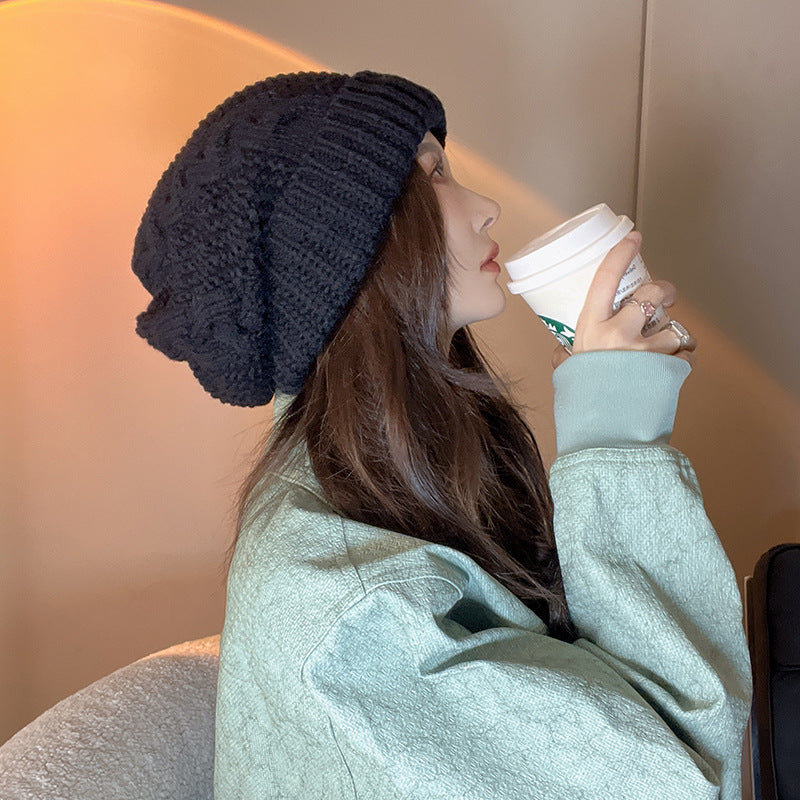 Men's And Women's Fashionable Breathable And Warm Knitted Hat