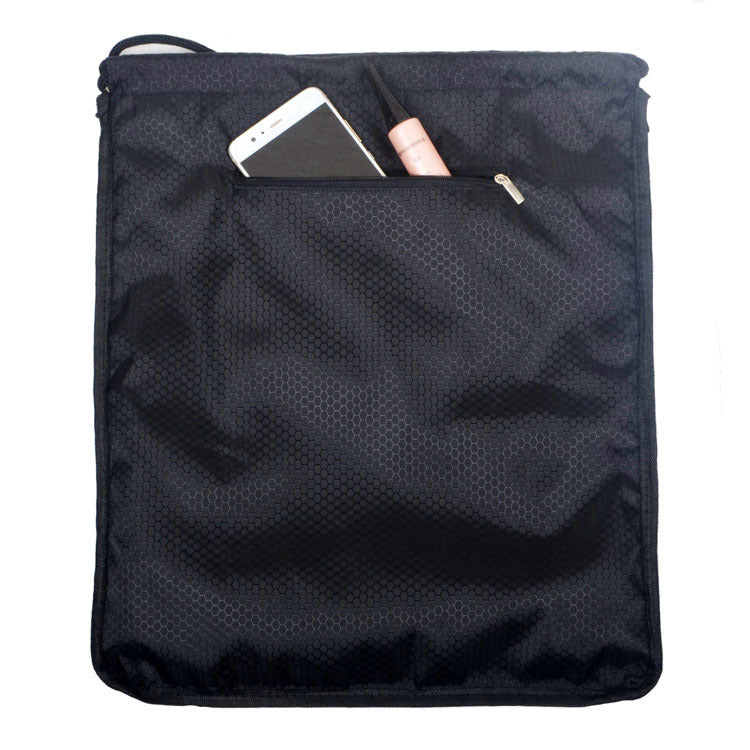 Sequins Drawstring Backpack Outdoor Medium Soft