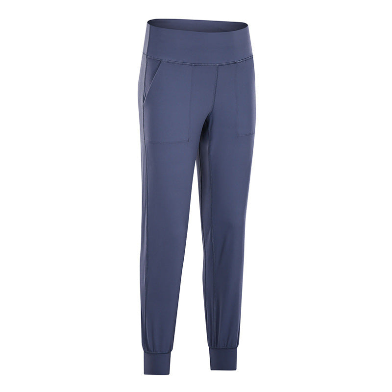 Meryl Light Slim Fit Ankle Sports Pants Straight Yoga Pants