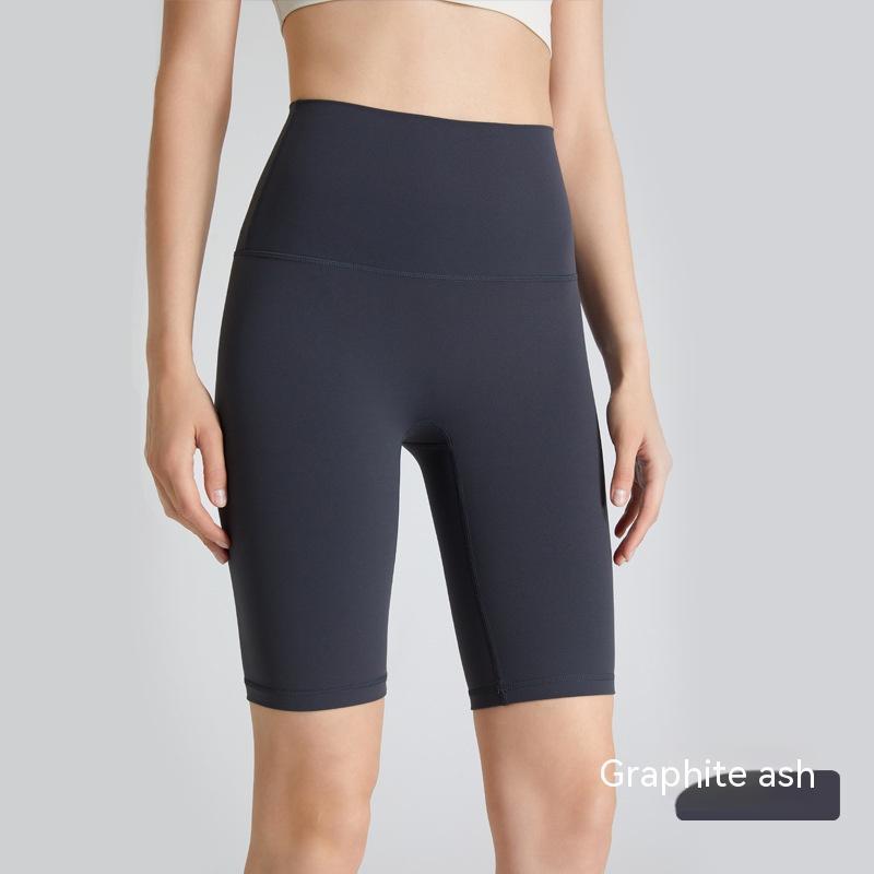 Nylon High Waist Lift Shorts Tight Sports
