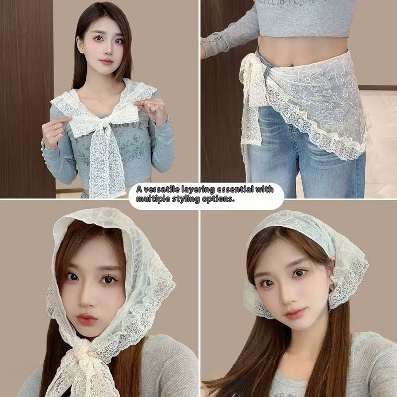 French Lace Fashion Fart Curtain Age-reducing Sexy