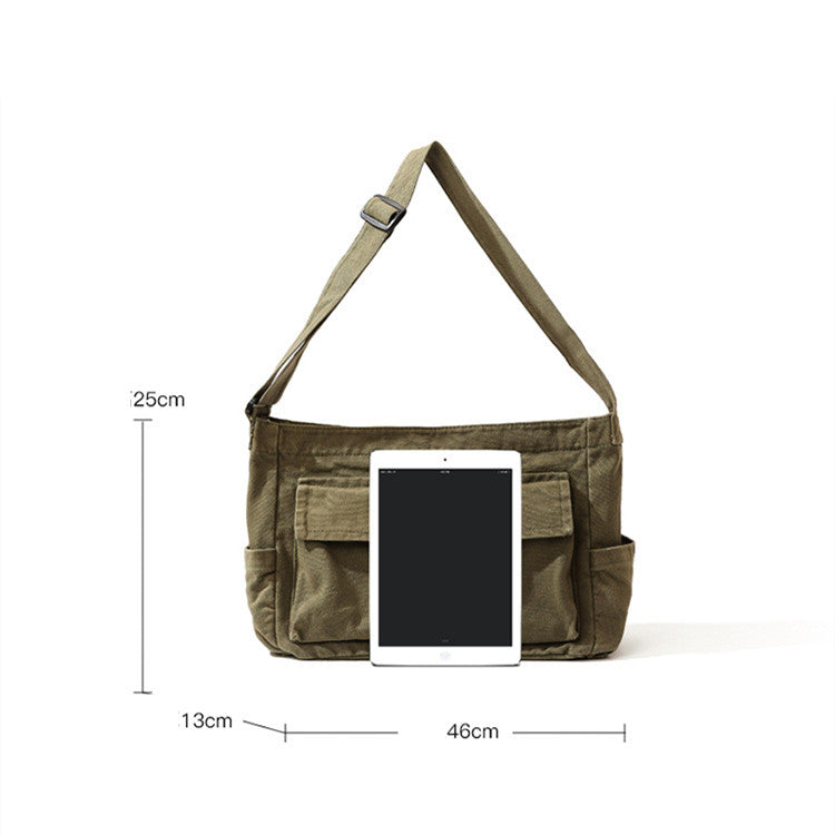 Artistic Youth Canvas Bag Tooling Shoulder