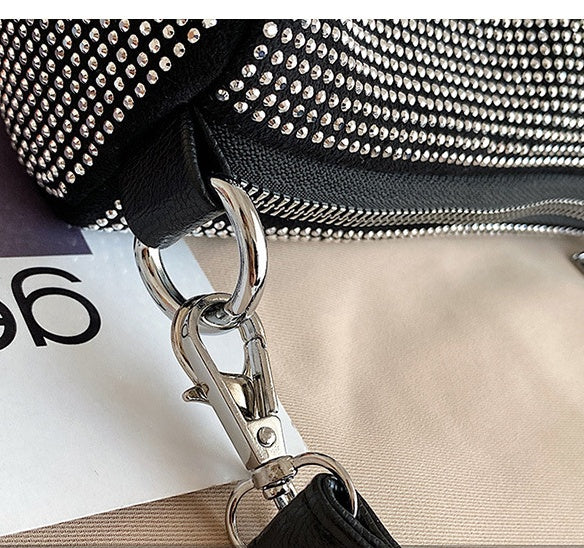Bright Drill Love Cylinder Bag Air Chain
