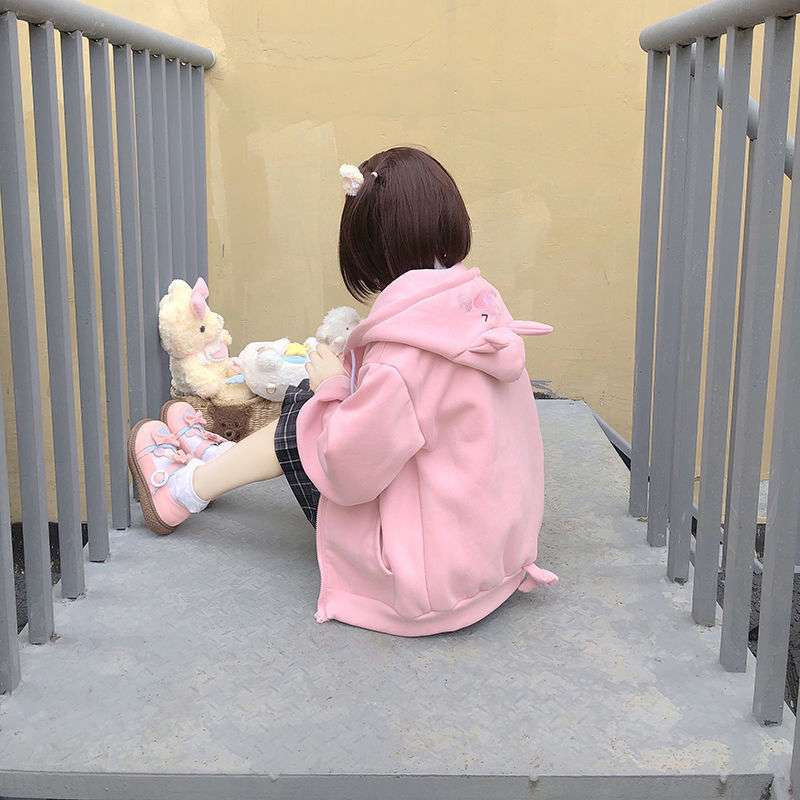 Japanese Soft Sister Girl Lovely Pig Ears Korea
