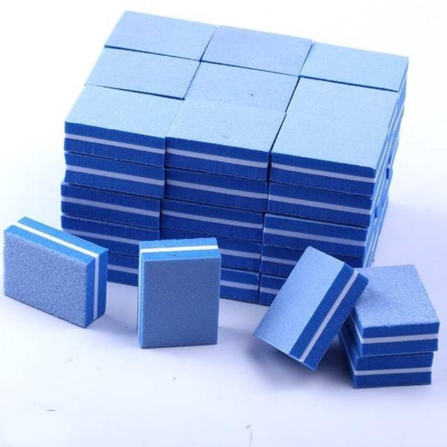 Two-sided mini nail file block
