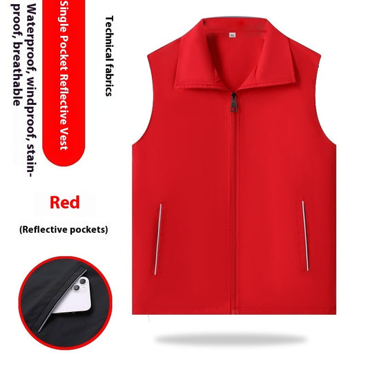 High-end Vest Outdoor Reflective Vest Overalls