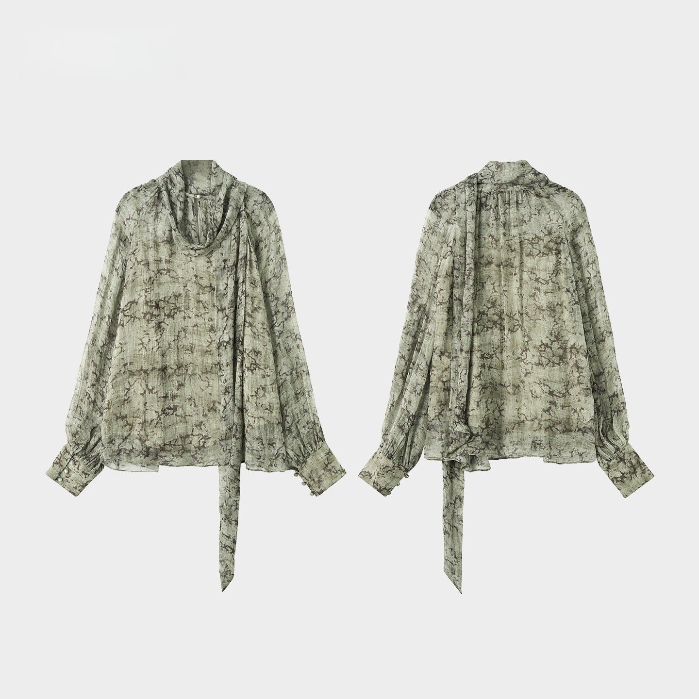 Printed Top And Asymmetrical Skirt Set For Women
