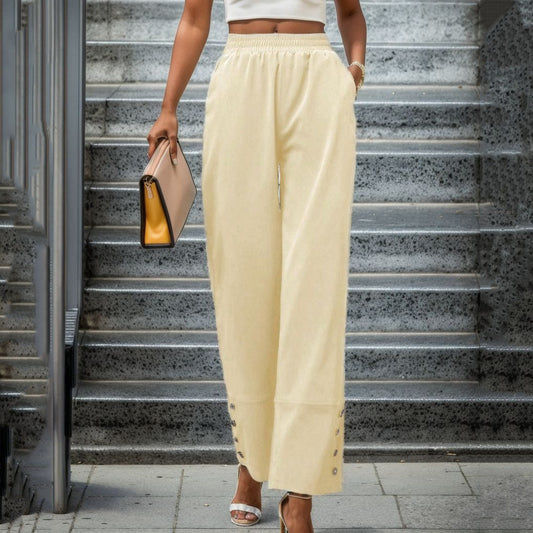 Casual Trousers Loose Straight Women's Casual Trousers