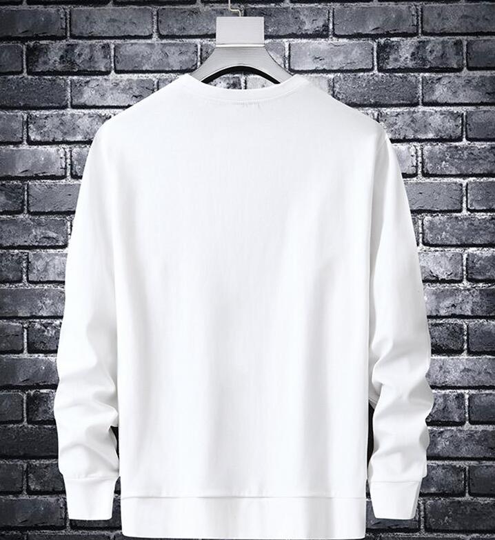 Men's Ironing Round Neck Long Sleeve T-shirt