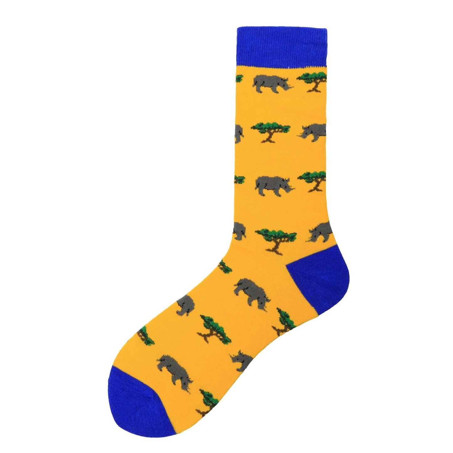 New Men's Colorful Animal Series Cotton Socks