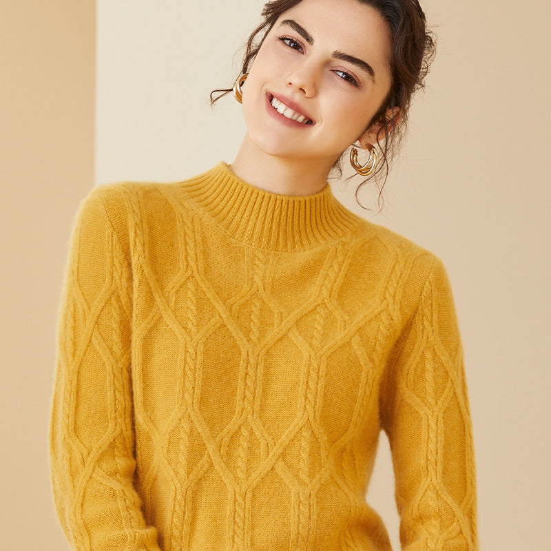 Thickened Pullover Base Woolen Sweater