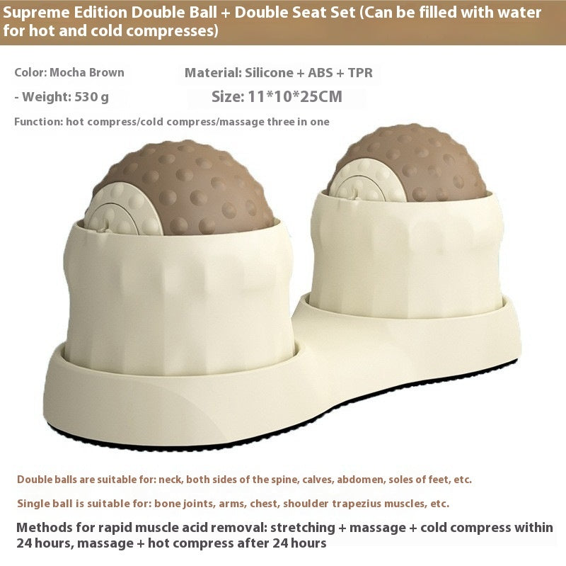 Massage Ball Cold And Hot Compress Foot Massage Muscle Relaxation Yoga Fitness Back
