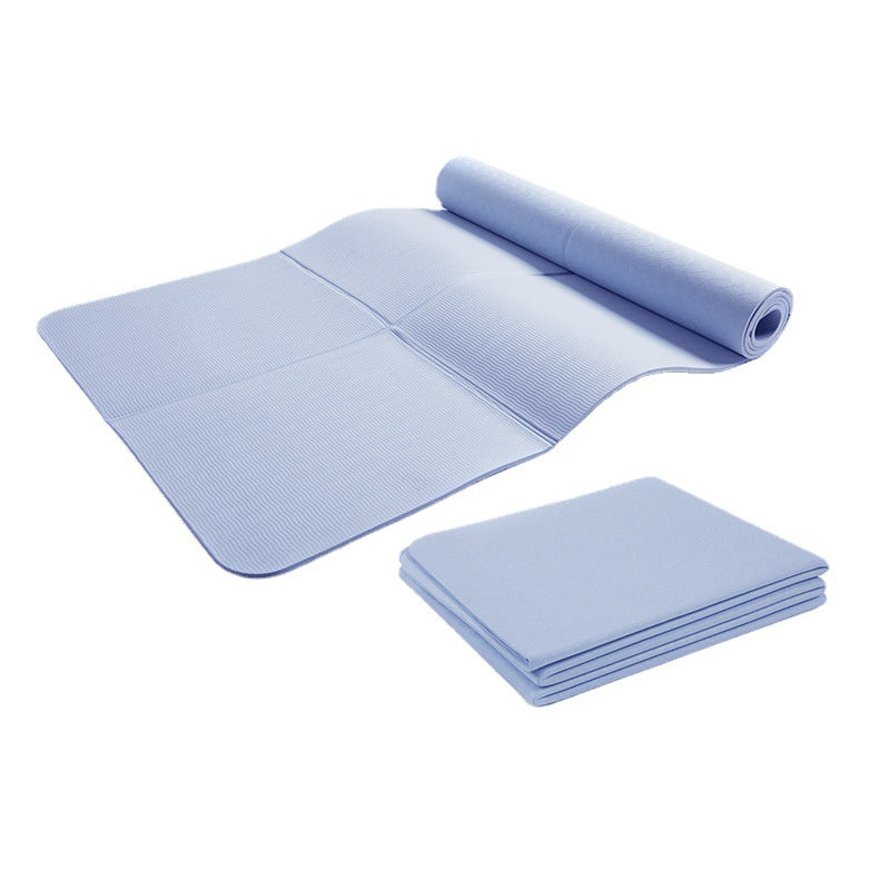 TPE Folding Yoga Mat Non-slip Portable