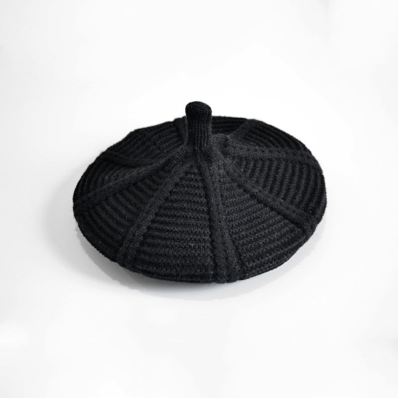 Beret Cross Border Woolen Hat Korean Style