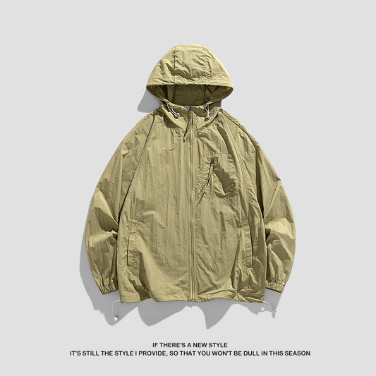 Men And Women Couple Sun Protection Clothing Lightweight Breathable Jacket