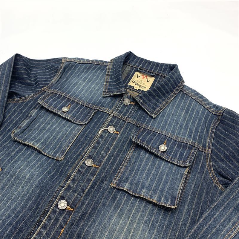 Denim Jacket Men's Cotton Baggy Coat