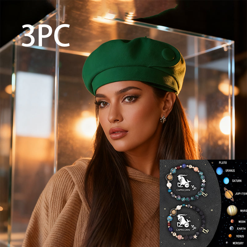 British-style Casual Painter Hat That Is Versatile And Can Show Off Your Face