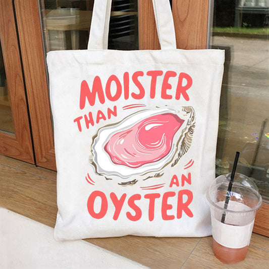 Creative All-match Printed Cute Portable Canvas Bag