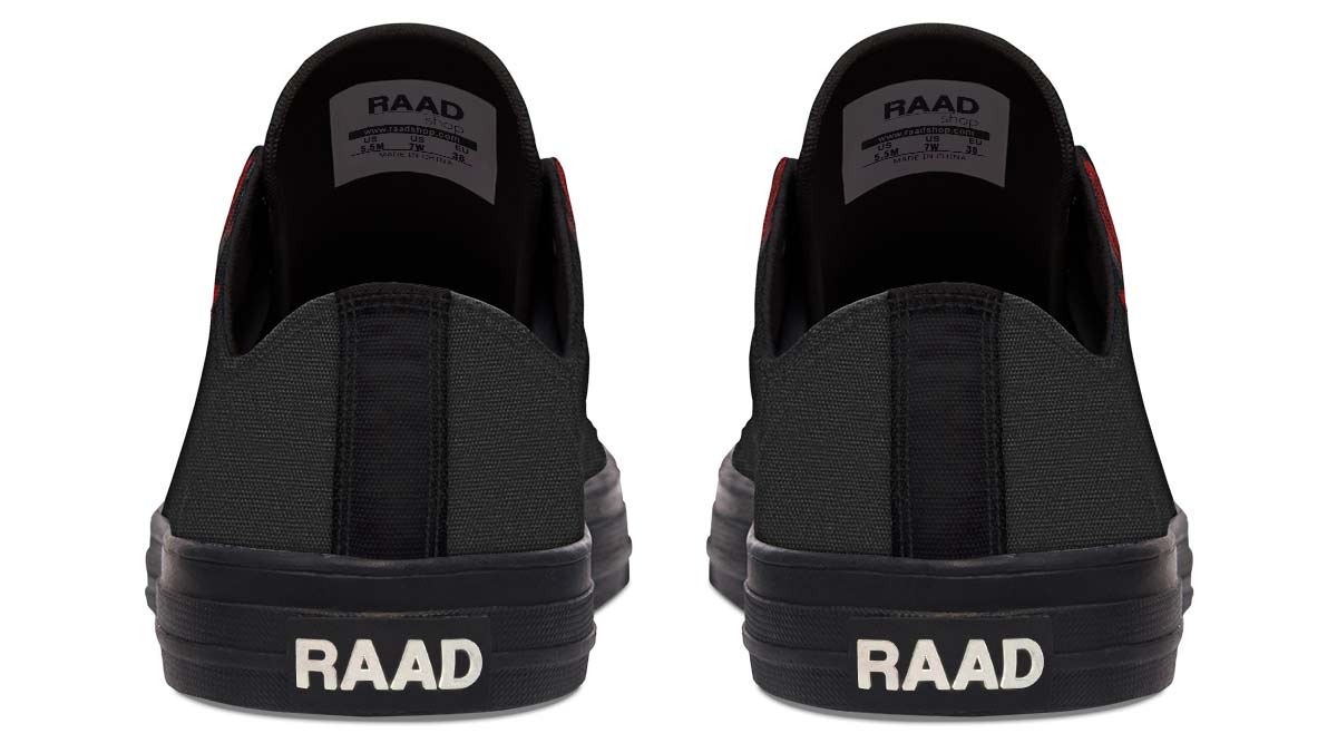 Fashion Print Couple Low-Top Canvas Shoes