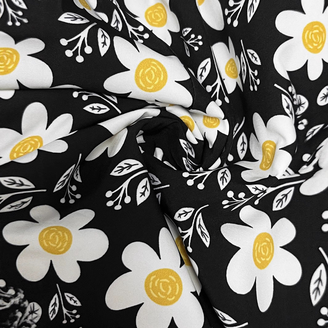Blomsterprintede, fashionable og komfortable strandshorts til kvinder