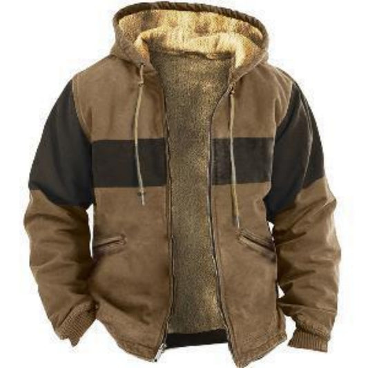 Fleece-lined Thickened Winter Clothes Cotton-padded Coat Jacket