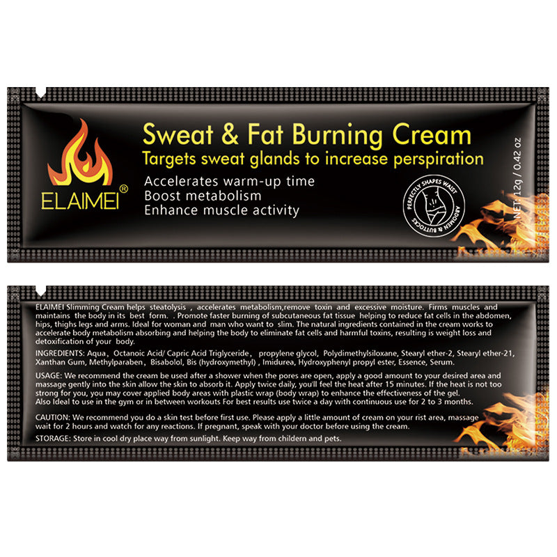 Heat Cream Tightens The Waistcoat Of Abdominal Muscles