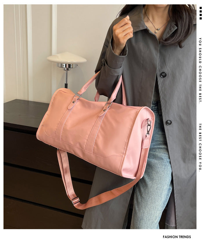 Large Capacity Waterproof And Foldable Female Hand-held Luggage Bag