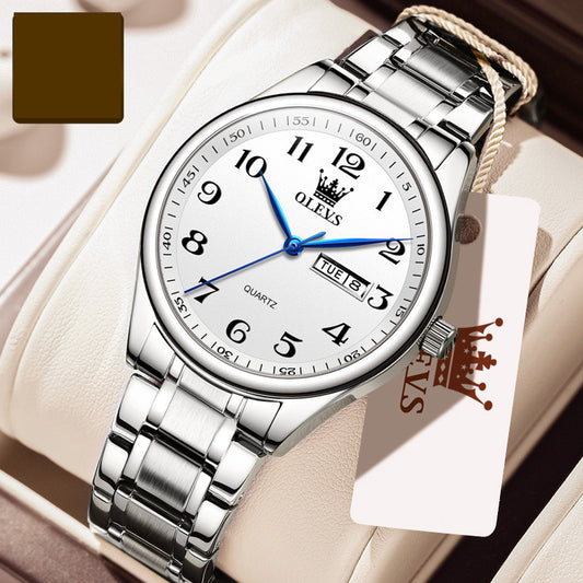 Waterproof Steel Band Calendar Trend Men's Watch Men