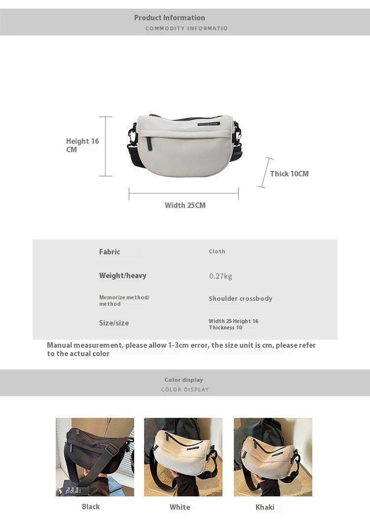 High-end Casual Simple Canvas Bag Women