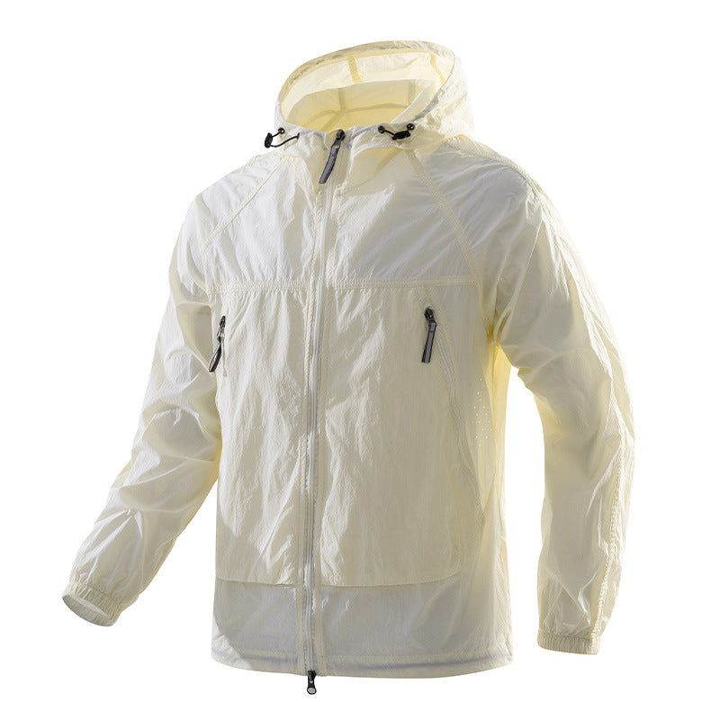 Thin Hood Sun Protection Clothing Outdoor Casual Sports Jacket