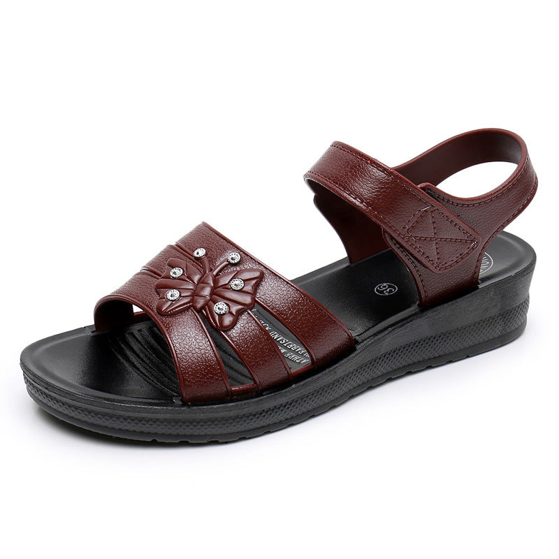 Women Wear Fashionable Flat Bottomed Antiskid