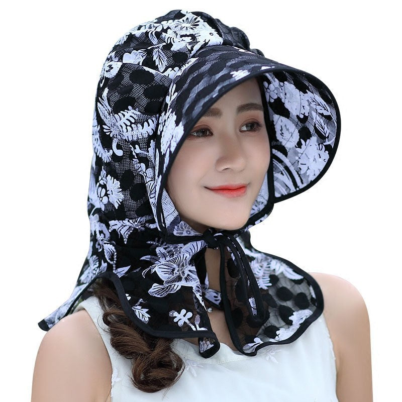 Sun Visor Children Foldable Seaside Beach Hat Sun Hat Outdoor Large Brim Shade Hat