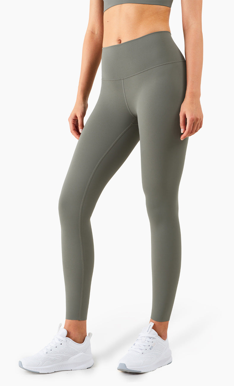 Back Waist Sealed Pocket High Waist Sports Yoga Pants