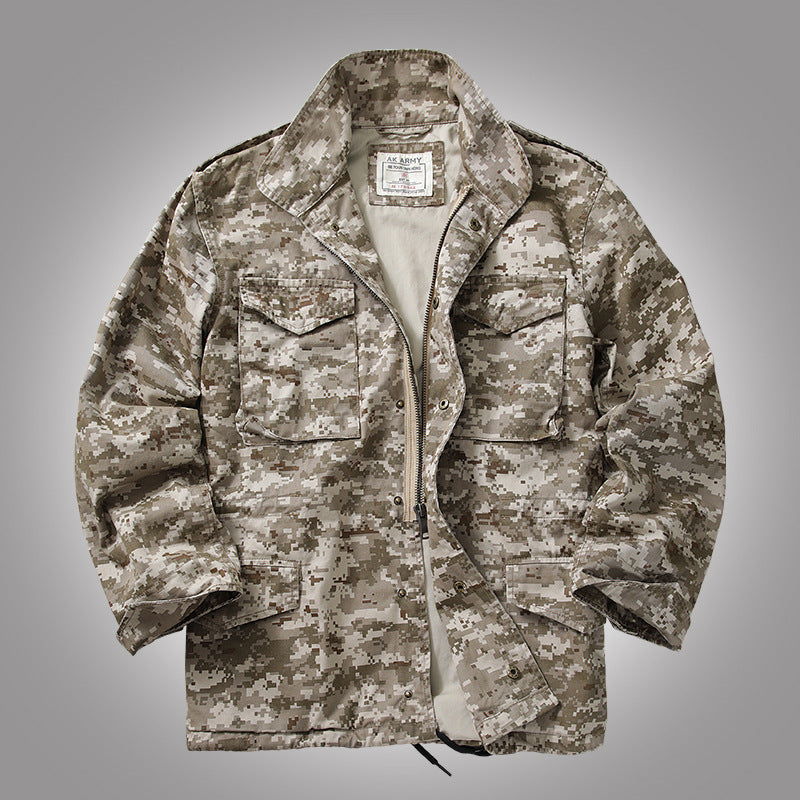 American Retro Workwear Jacket For Men