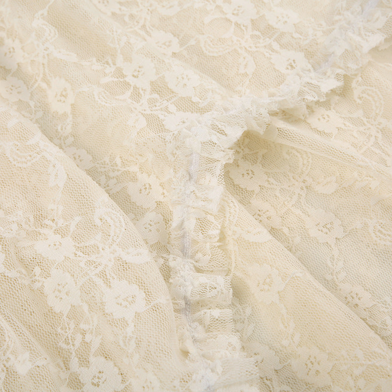Fashionable Retro Trendy Lace Skirt