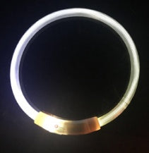 USB charging light collar night light dog collar LED Teddy Golden Retriever dog collar full dog breed