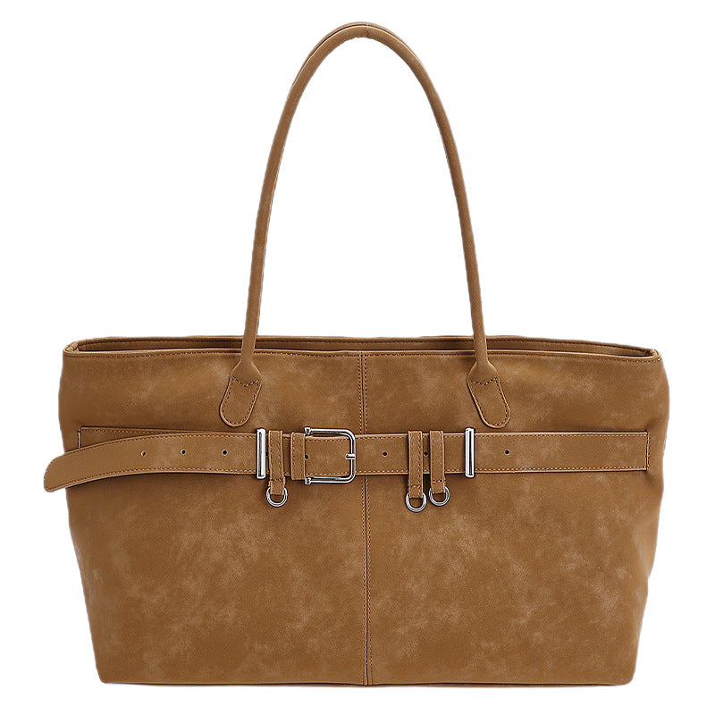 Retro Shoulder Bag Simple And Versatile Fashion Handbag