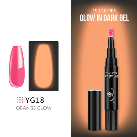 5ml pen-type nail art luminous glue