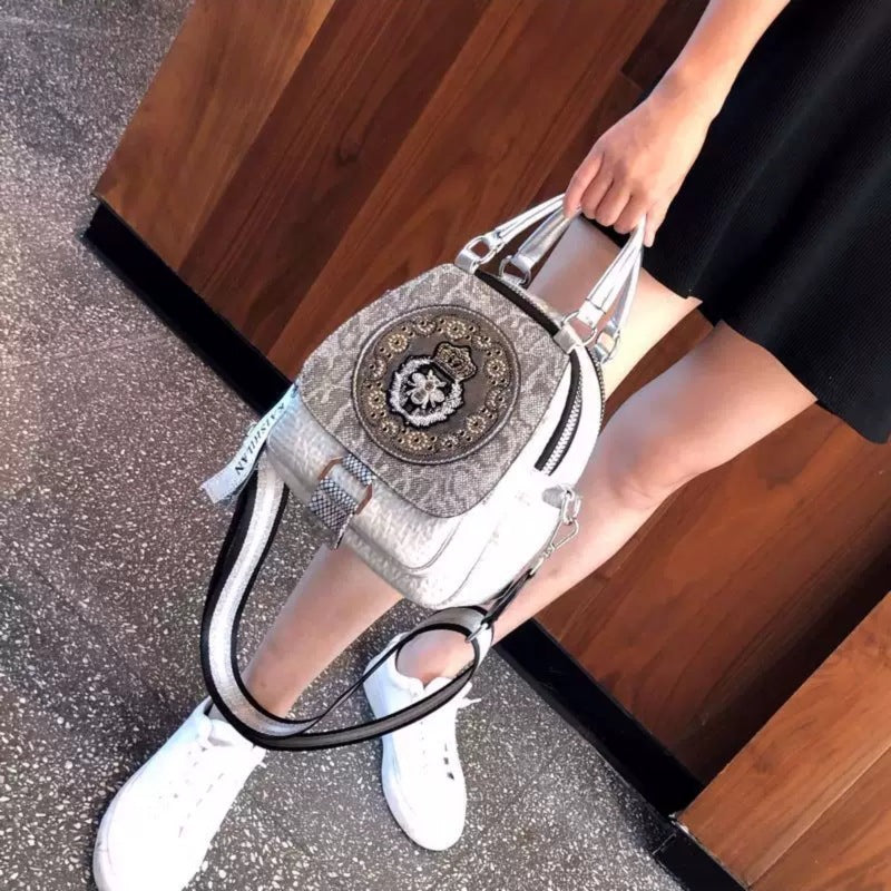 Large Capacity Women's New All-match Solid Color Shoulder Fashion Simple Tote