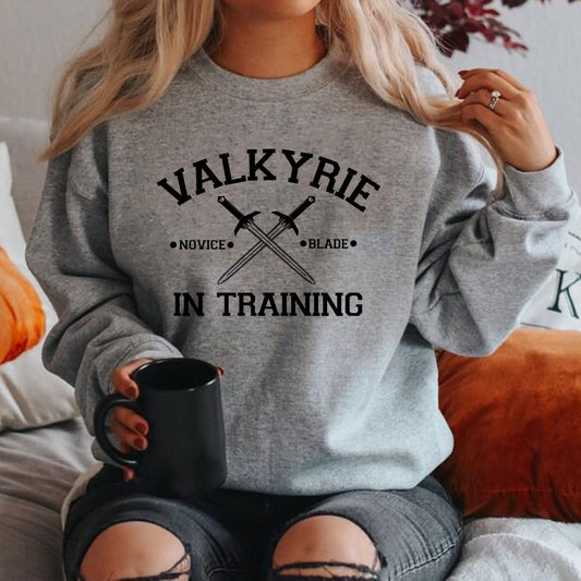 Valkyrie In Training Sweatshirt Sarah J Maas