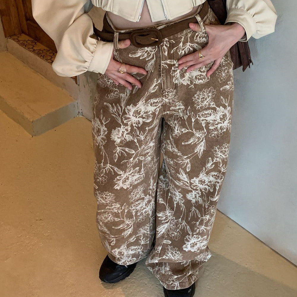 Vintage Straight Wide Leg Jeans