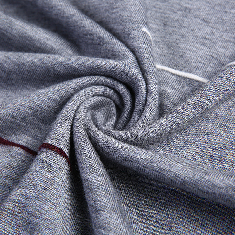 Round Neck Pullover Knit Solid Color Loose Large Size European And American Sweater