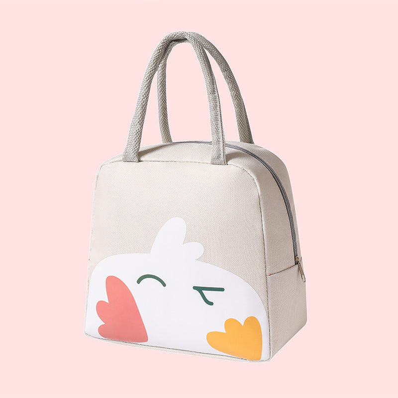 Fashion Aluminum Film Thickened Portable Lunch Bag