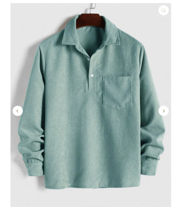 Men's New Long Sleeve Shirt