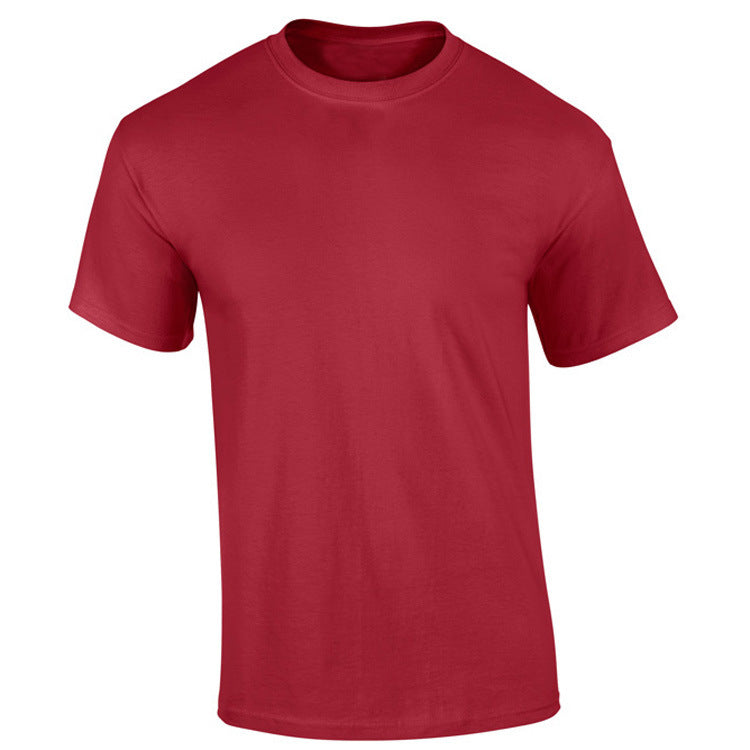 Men's And Women's Advertising Campaign Round Neck Short Sleeve