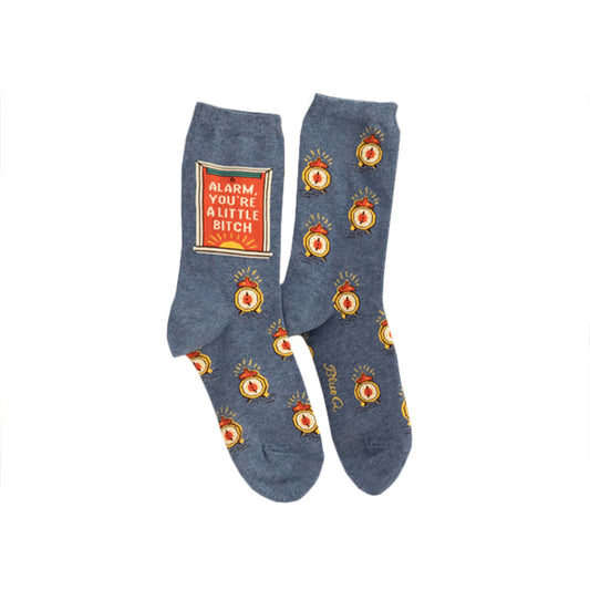 Female thin medium tube flower socks