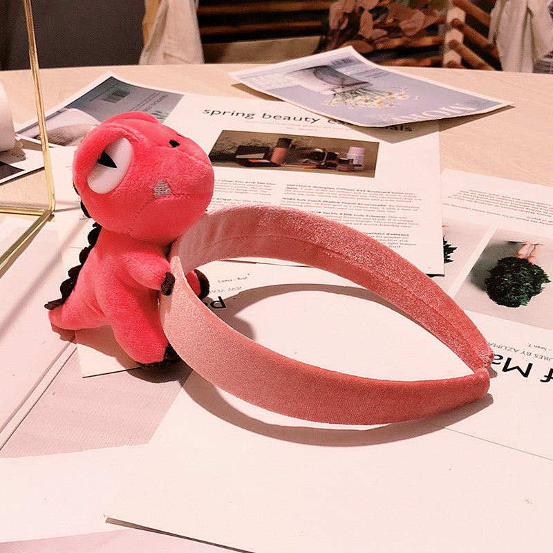 Cute little dinosaur hair tie