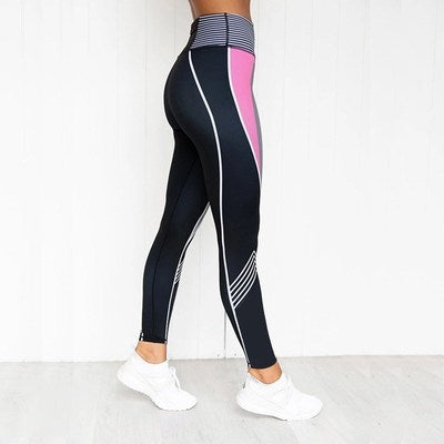 Digital Printing Yoga Exercise Of Tall Waist