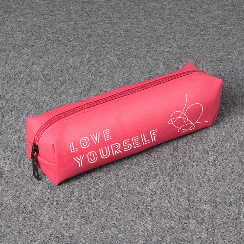 Bulletproof Youth League with the end of the album return to the wallet pencil case stationery bag storage bag pencil case student